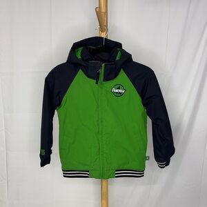 Burton Vibrant Green and Black Kids' Jacket